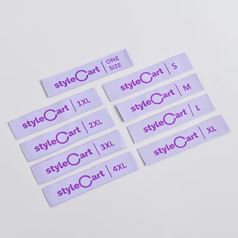 iron on garment labels